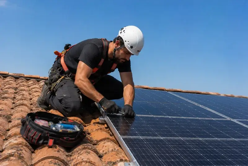 Maintenance et monitoring de panneaux solaires à Allinges