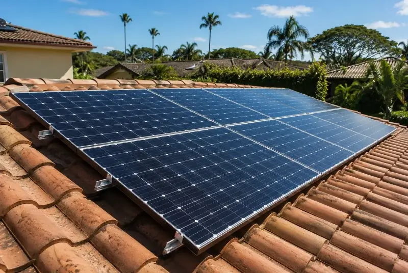 Installation de panneaux solaires à Allinges